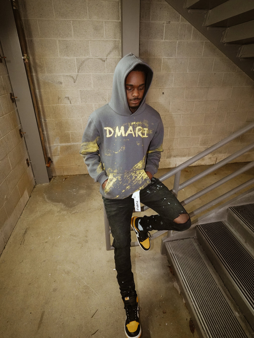 Childs Art Hoodie - Grey